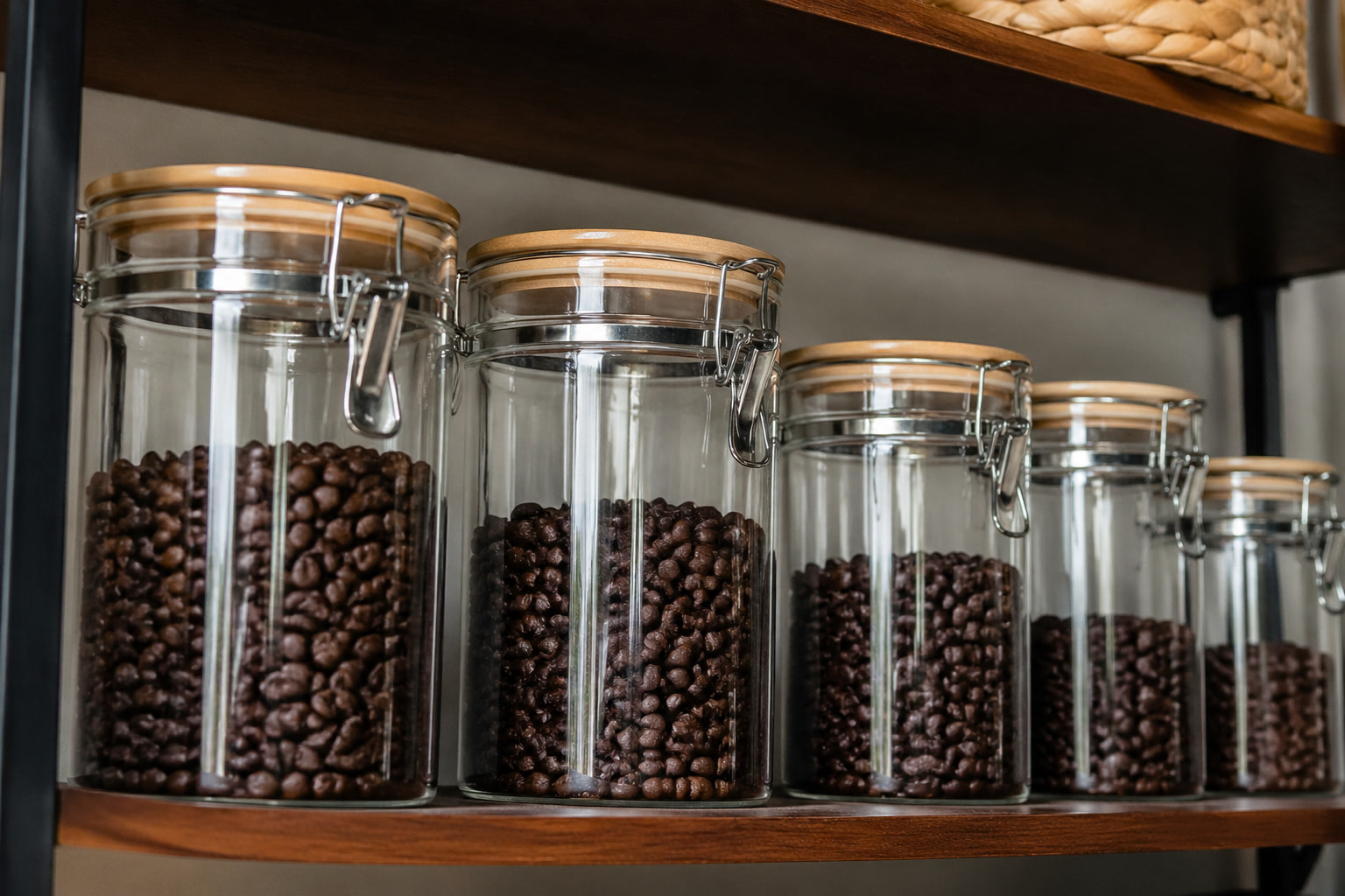 Coffee Storage Containers That Do More Than Look Nice kitchen editorial image