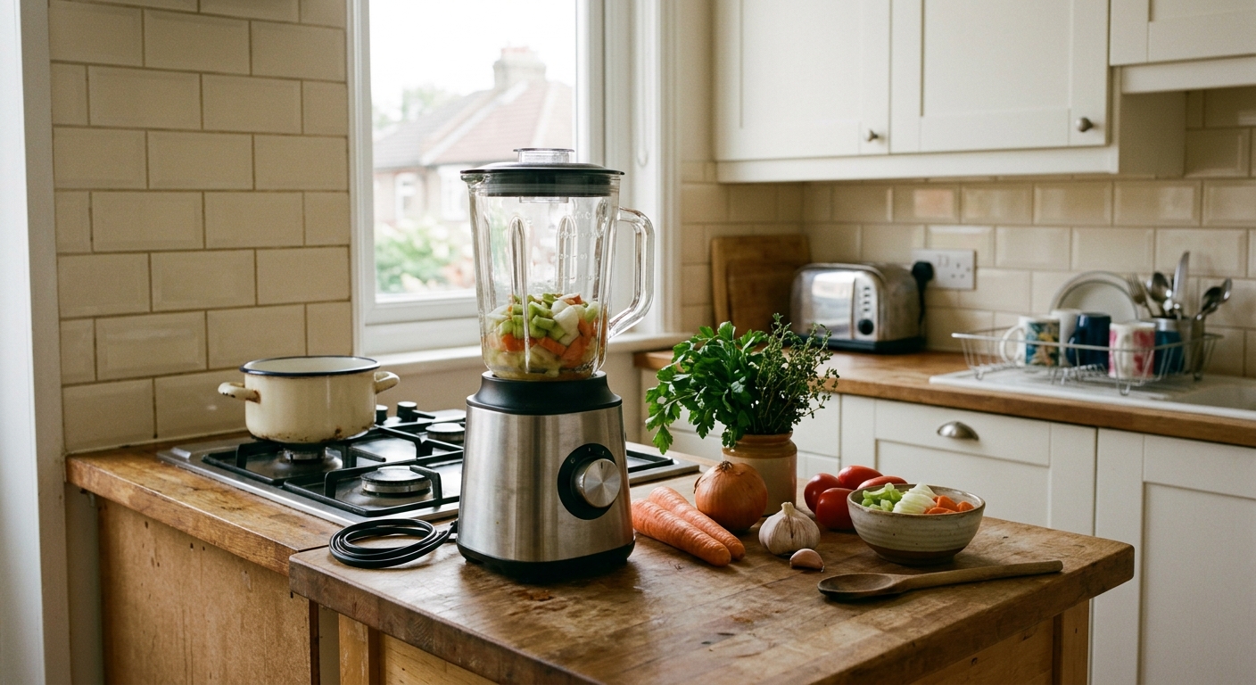 Compact Blenders for Soups, Sauces, and Small Counters kitchen editorial image