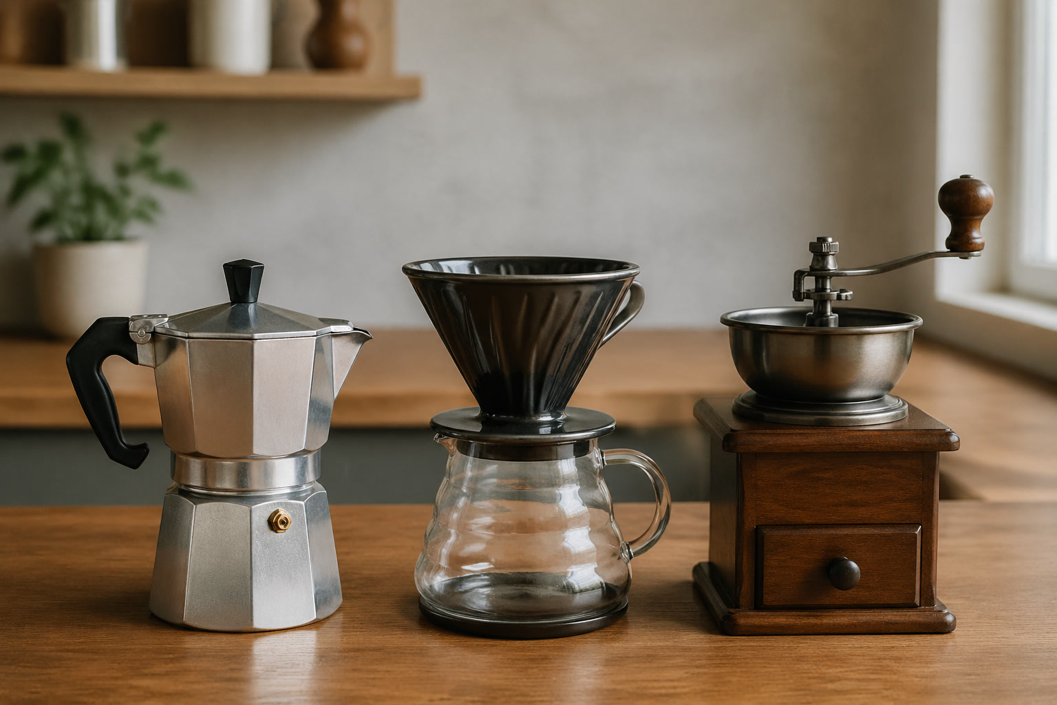 Espresso Machine Alternatives for Smaller Kitchens kitchen editorial image