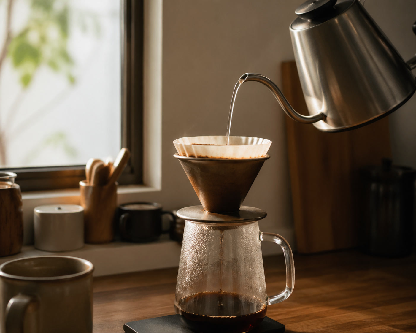 Gooseneck Kettle or Standard Kettle? Where It Matters kitchen editorial image