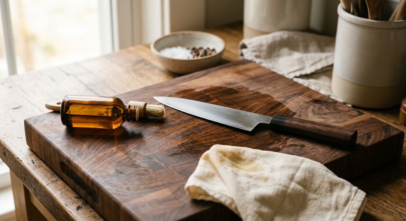 A Five-Minute Knife Maintenance Routine That Is Enough kitchen editorial image