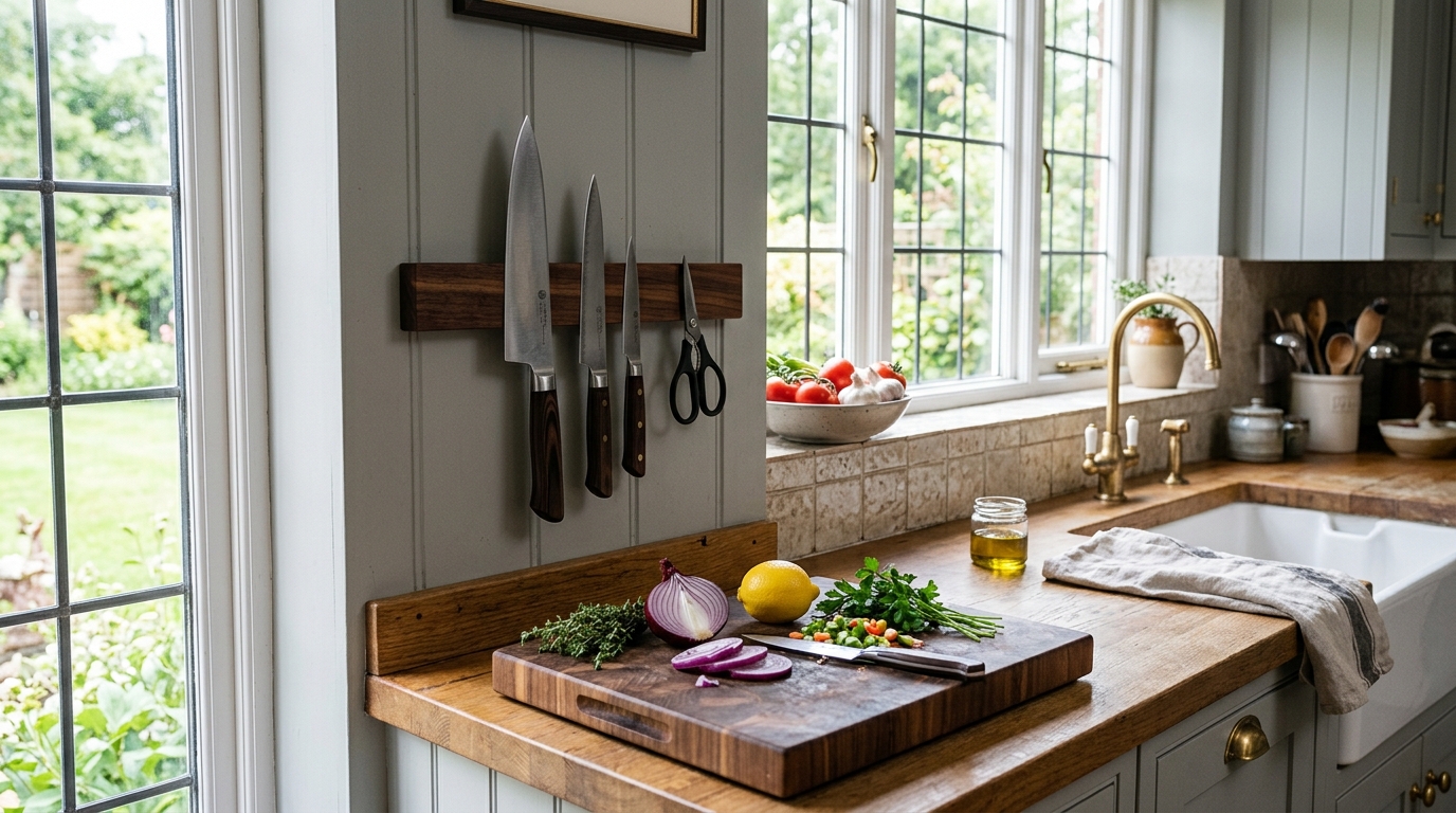 Knife Set or Single Blade? A Better Way to Decide kitchen editorial image