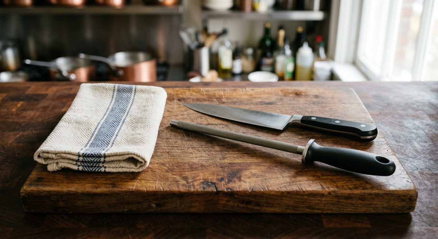 Knife Sharpening for People Who Do Not Want a New Hobby kitchen editorial image