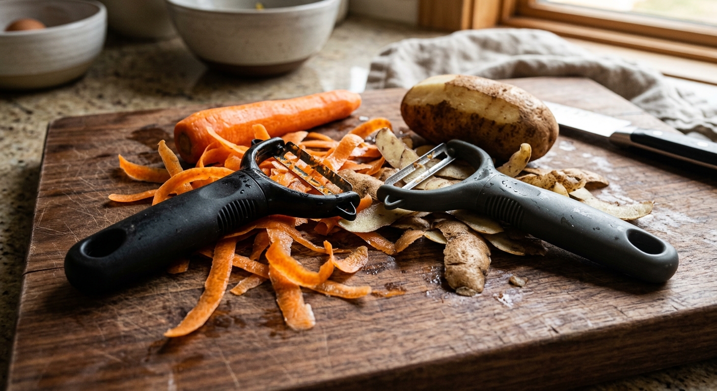 Peelers That Feel Better When Prep Takes Longer kitchen editorial image