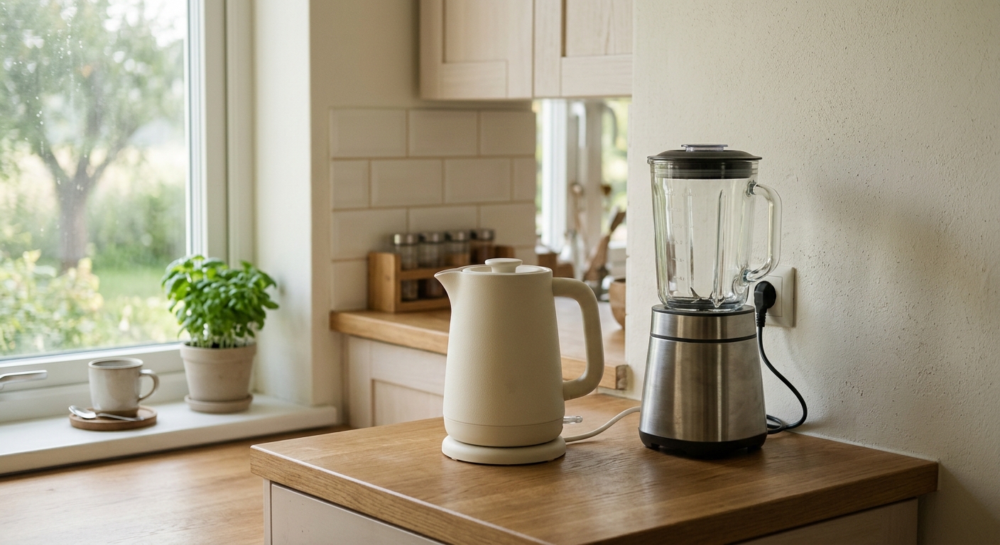 Quiet Kitchen Appliances for Flats and Early Mornings kitchen editorial image