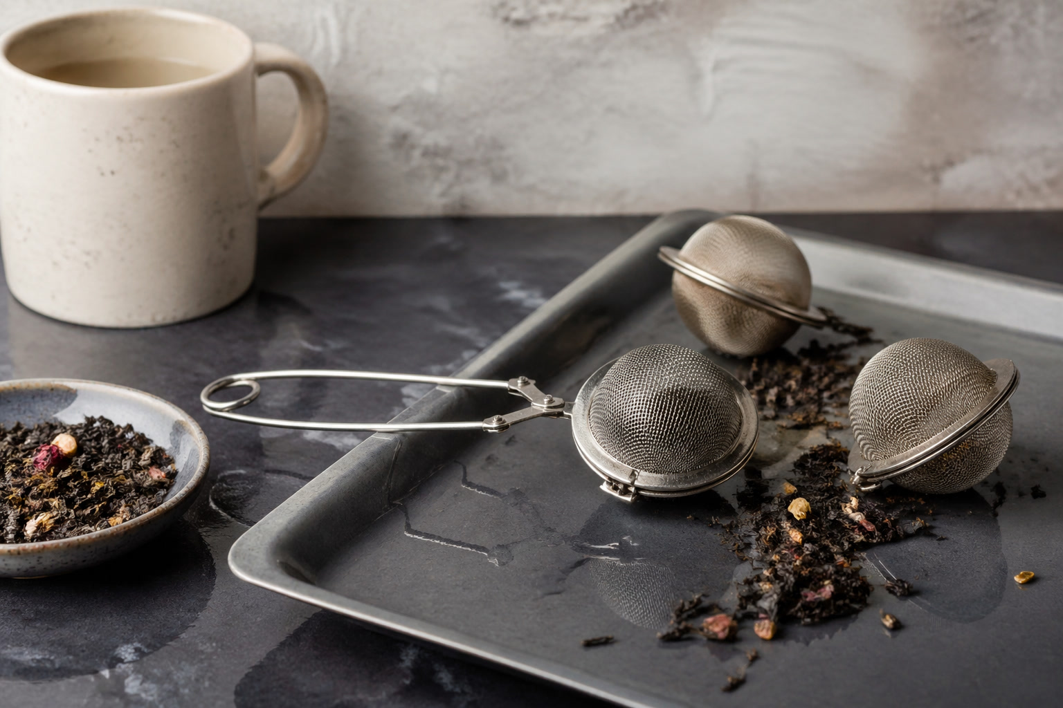 Tea Infusers That Clean Easily and Do Not Rust Quickly kitchen editorial image